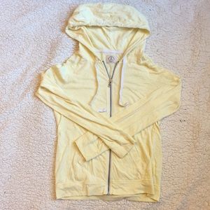Yellow Light Weight Hoodie!
